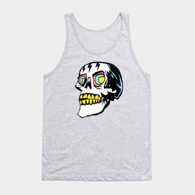 SKULL FUNK WIZARD Tank Top by Jim Mahfood